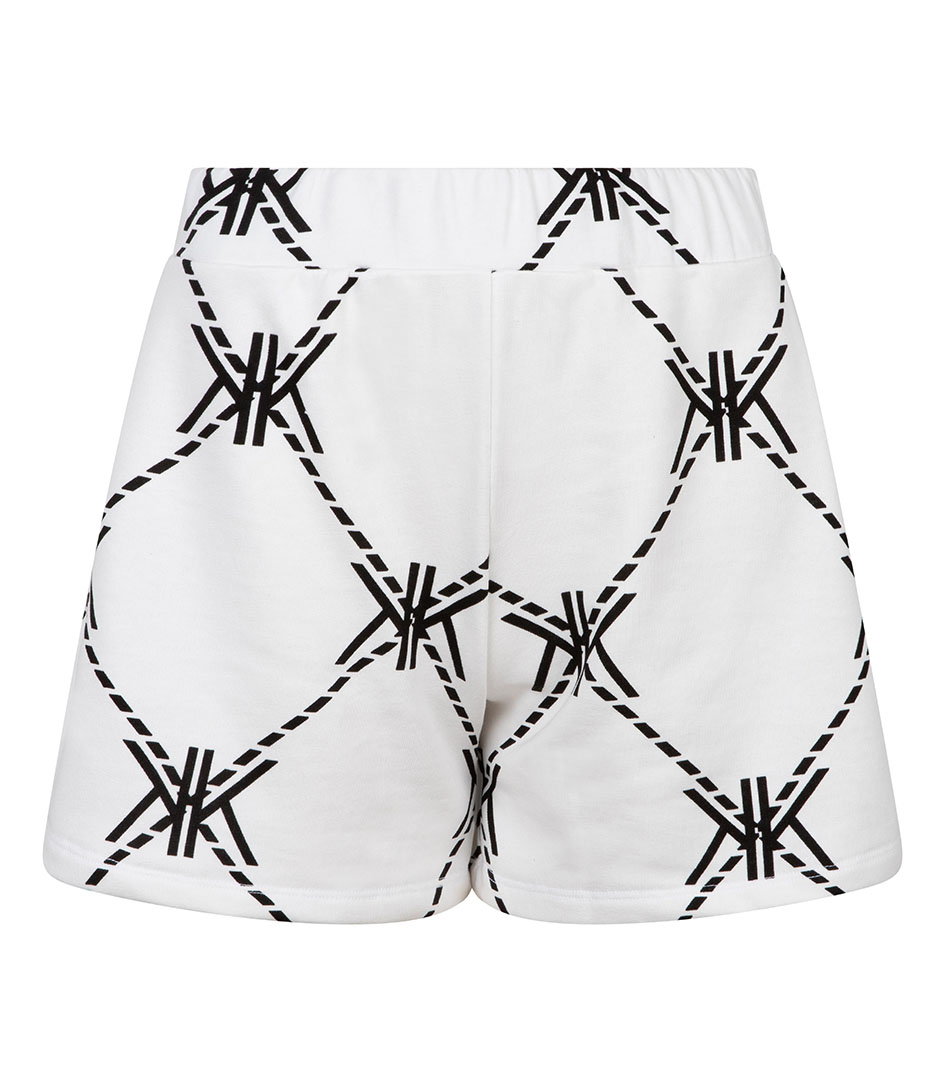 Off white logo on sale shorts